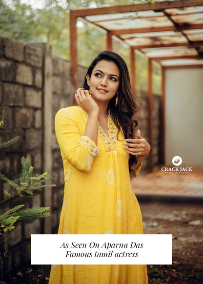 Yellow Story Kurta Set