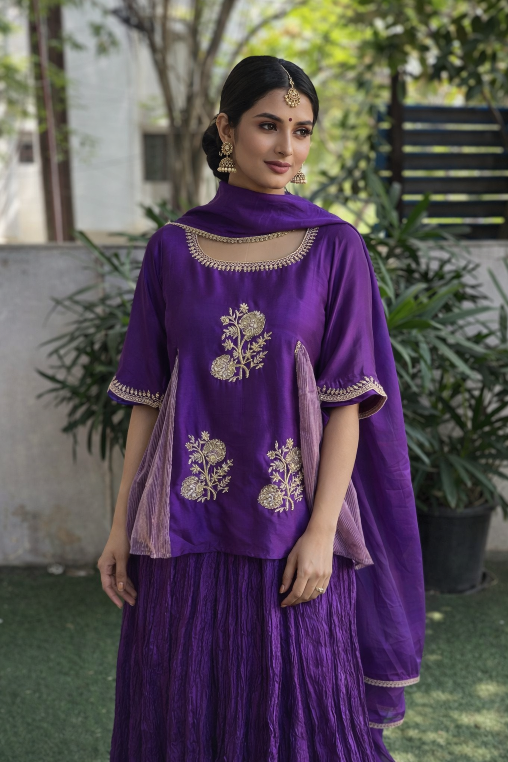 Purple glam