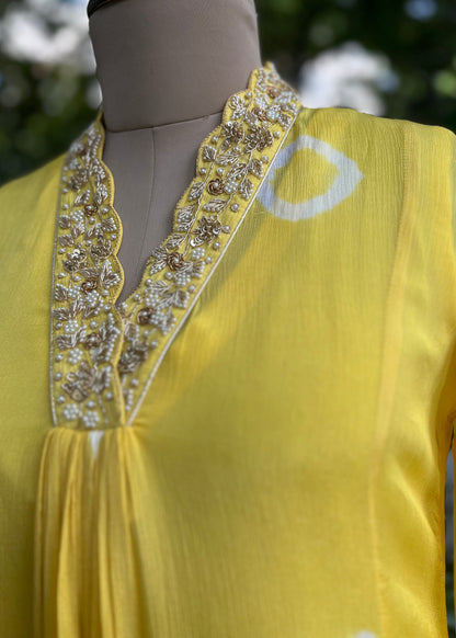 Yellow Story Kurta Set
