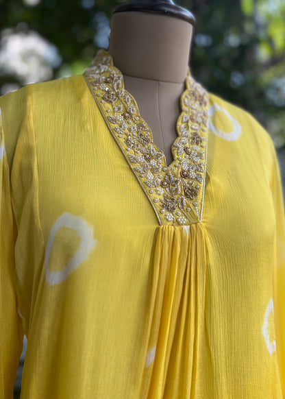 Yellow Story Kurta Set