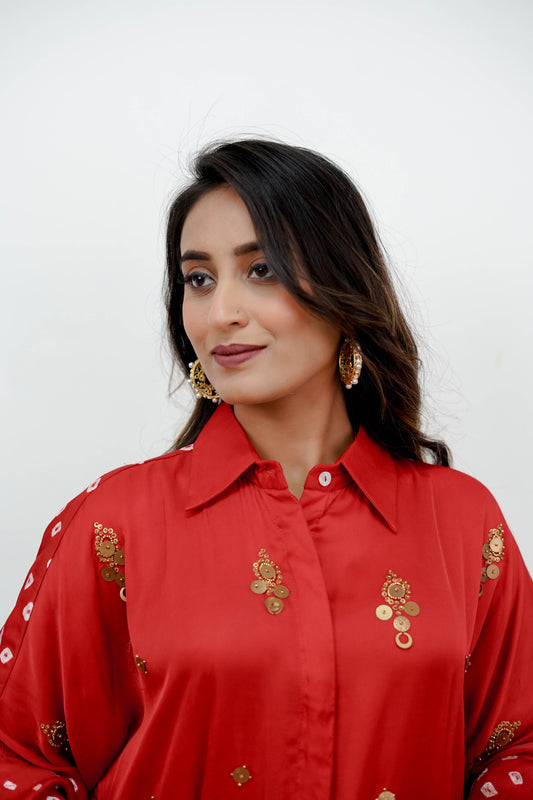red co -ord