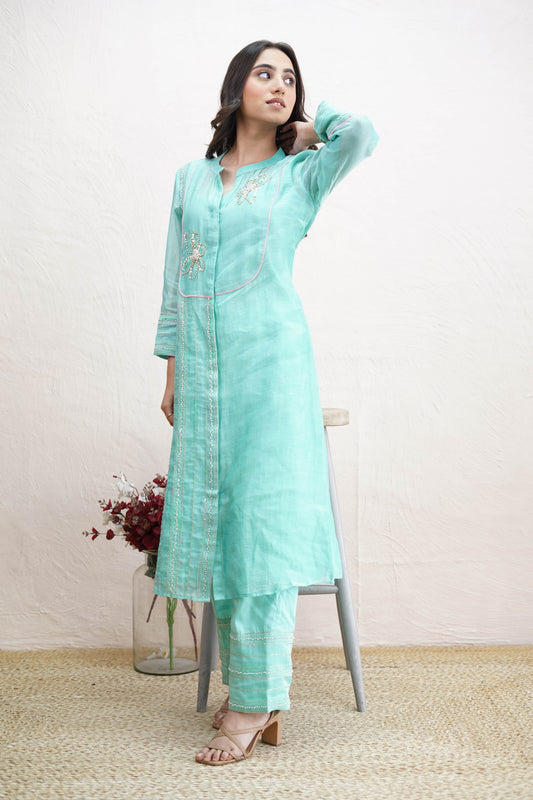 Turquoise Sequin