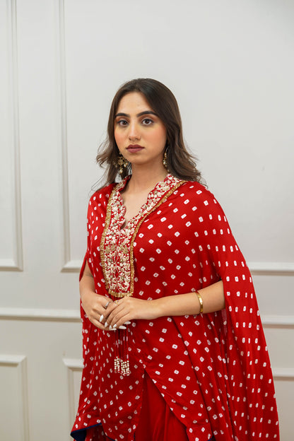Bhandej Red Cape